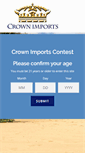 Mobile Screenshot of crownimportscontest.com